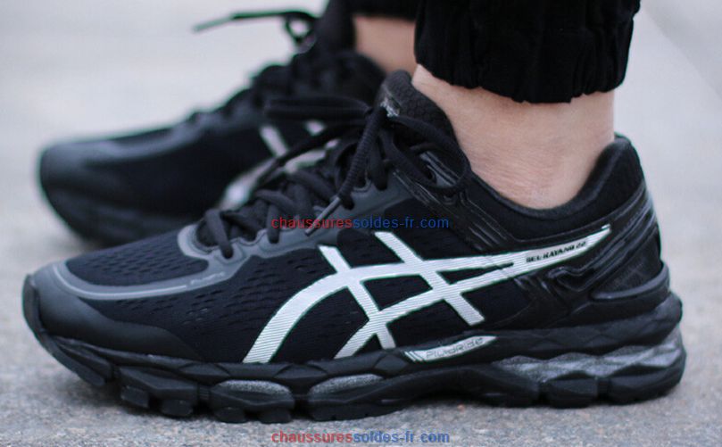 asics running noir