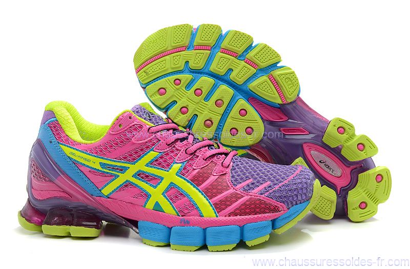 chaussures de course asics femme