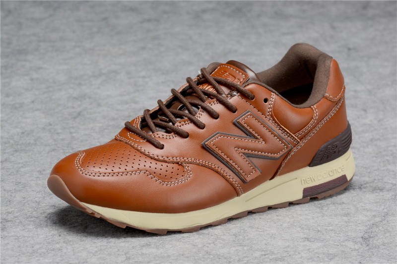 new balance en cuir homme