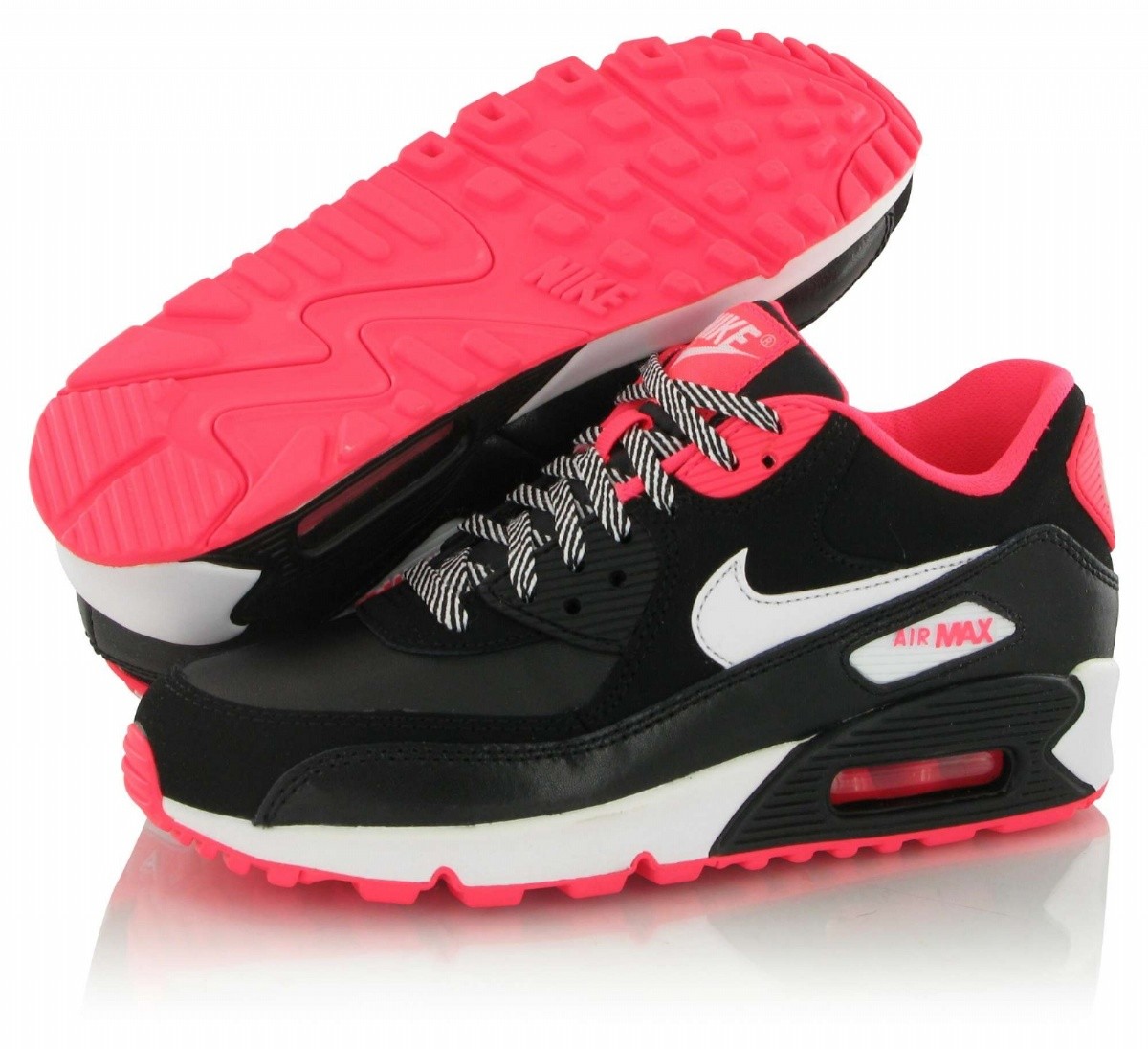 nike air max 90 rose et noir